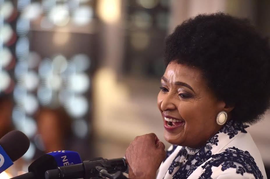 Winnie Mandela, september 2016